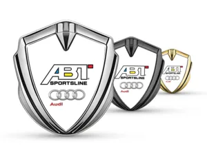 Audi Silicone Emblema Badge Disegno High-End Look Drift